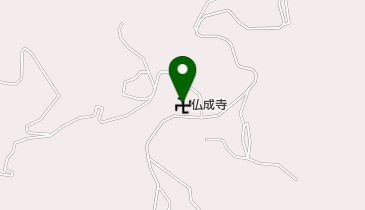 仏成寺の地図画像