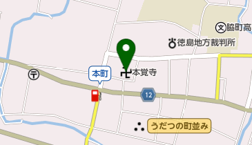 本覚寺の地図画像