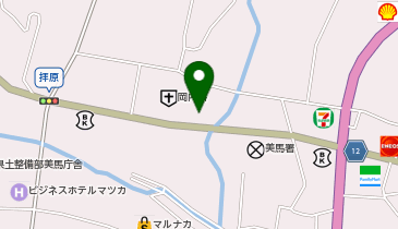 美容室たいふーん脇町店の地図画像