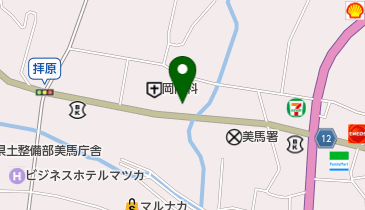 ブティックRの地図画像