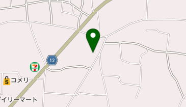 郡理容店の地図画像