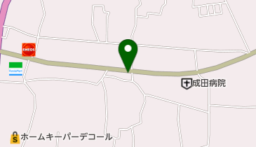 住友理容店の地図画像