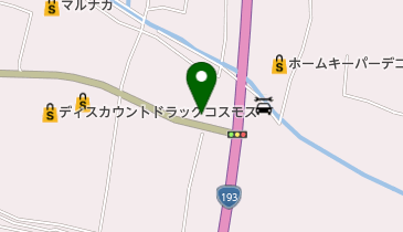 一番亭脇町店の地図画像