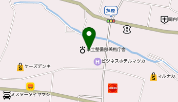 徳島県食肉衛生検査所西部支所の地図画像
