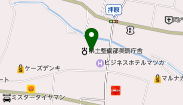 徳島県西部総合県民局 美馬庁舎 地域創生部 県民生活・総務担当の地図画像