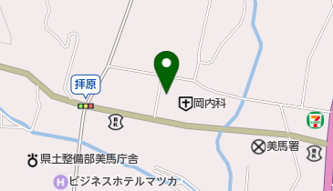 拝原教育集会所の地図画像