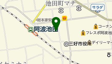 介護用品ケアホールの地図画像