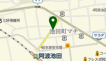 ババカメラ店の地図画像