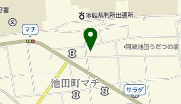 池田分館の地図画像