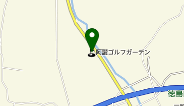 阿讃ゴルフガーデンの地図画像