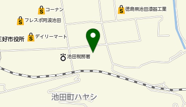 徳島西部排水処理協同組合の地図画像