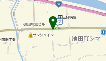 フラワーショップ光の地図画像