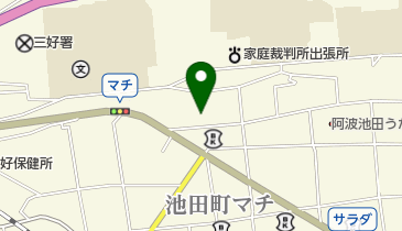 馬場美容室の地図画像