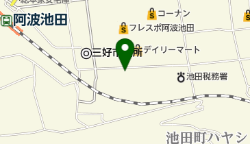 住友生命保険相互会社徳島支社池田支部の地図画像