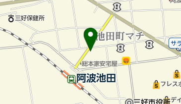 メガネの大学堂の地図画像