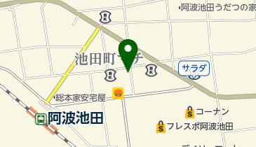 メガネのゆりの地図画像