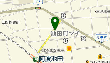 大山洋品店の地図画像