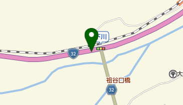 祖谷橋食堂の地図画像