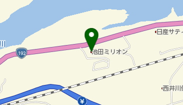 天吉うどん池田店の地図画像