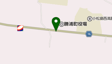 勝浦町商工会の地図画像