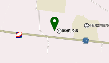 勝浦町社会福祉協議会の地図画像