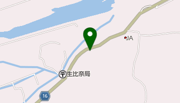 山西料理店の地図画像