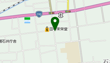 久米金物店の地図画像