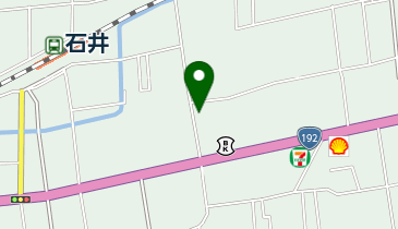 日本基督教団石井教会の地図画像