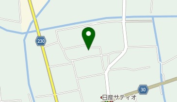 加川板金の地図画像