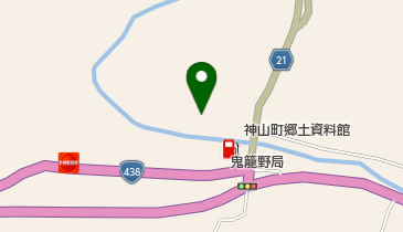 神山町役場 鬼籠野公民館の地図画像