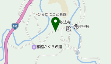 下込理髪店の地図画像