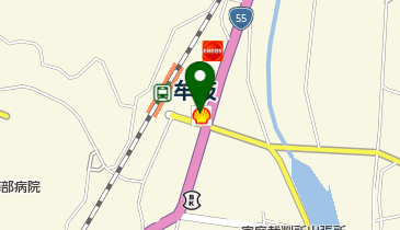 庄野石油の地図画像