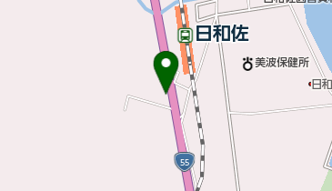 セントケア日和佐の地図画像