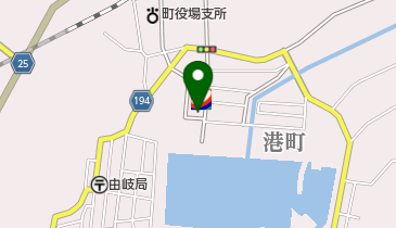 浜宮海産の地図画像