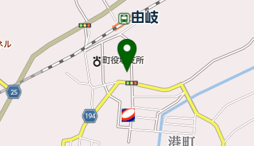 わだや食料品店の地図画像