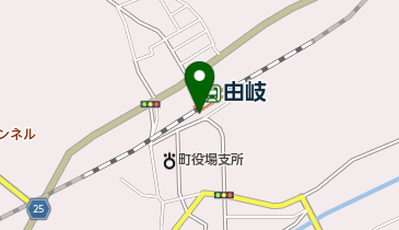 美波町役場 由岐支所 ふれあいホール資料展示室の地図画像