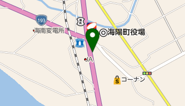 江口化粧品店海南店の地図画像