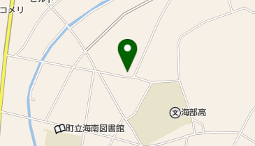 河内商店鮮魚の地図画像