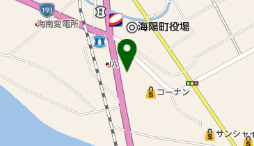 ブティック青い鳥の地図画像