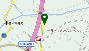 小鮎の地図画像