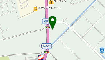 カースポットトクシマの地図画像