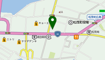 ピザ・ロイヤルハット徳島北店の地図画像