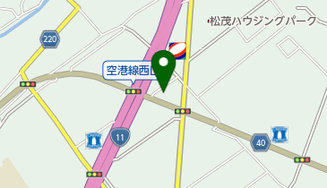 山かつ空港店の地図画像