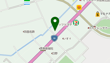 株式会社寅壱ビックタイガ徳島松茂店の地図画像