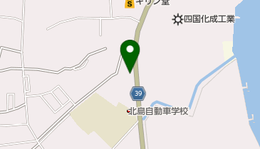 美容室JUNの地図画像