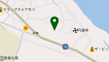 雪印メグミルクステーション北島販売店の地図画像