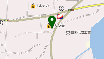 鳴大自動車の地図画像
