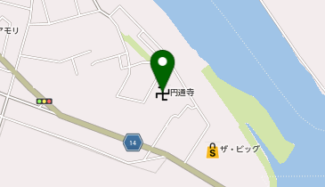 円通寺の地図画像