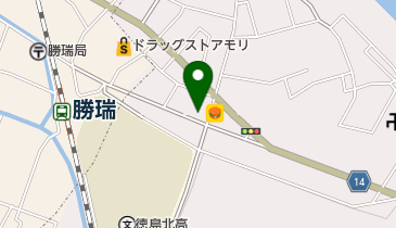 米沢米穀店の地図画像