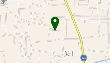 東ガラス店の地図画像